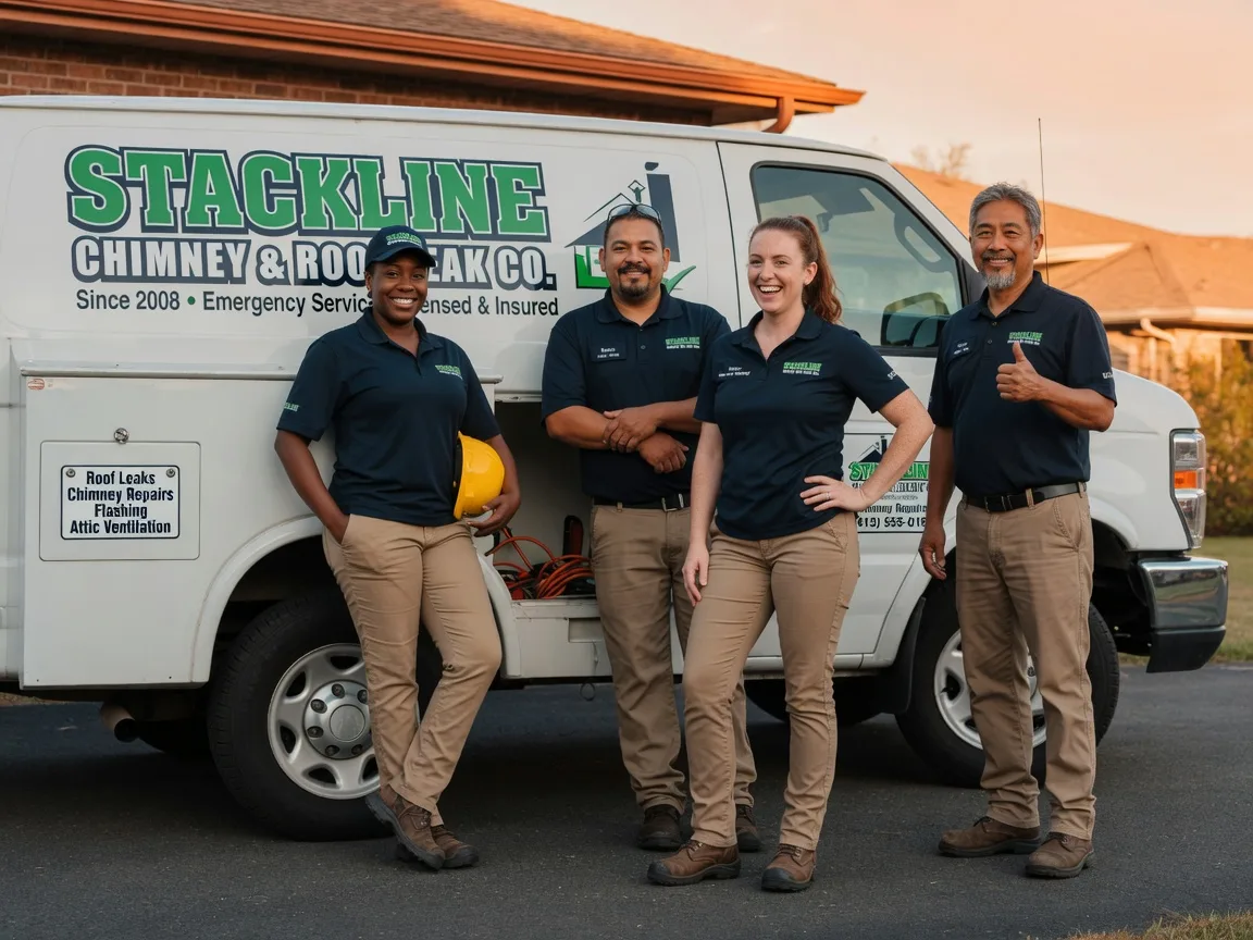 Chimney flashing repair company in Gillham, AR